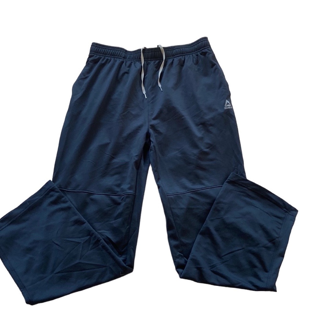 Reebok black athletic pants large